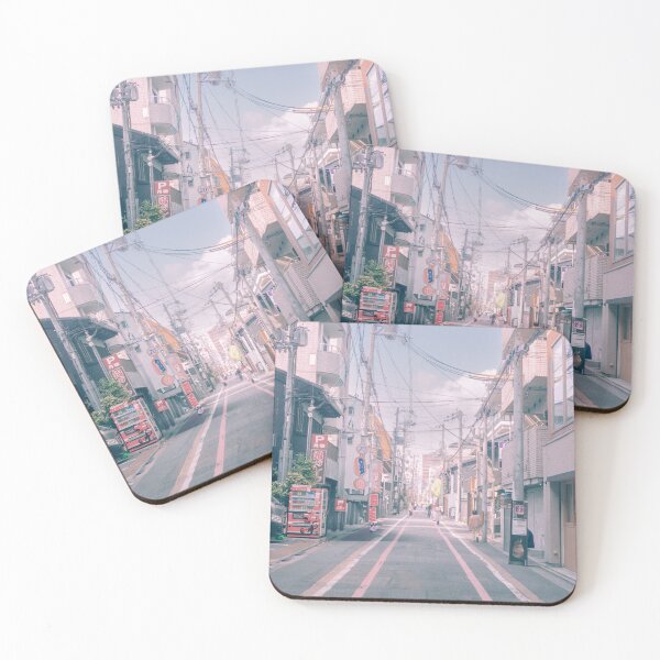 Item preview, Japanese Street at Sunset designed and sold by TumbledEm Photos.