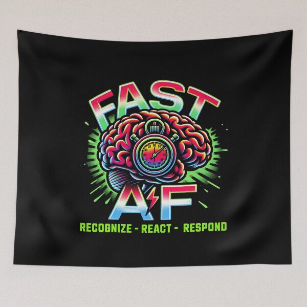 Item preview, FAST AF Reaction Time Quick Reflexes Design designed and sold by Bliss Find And Design.