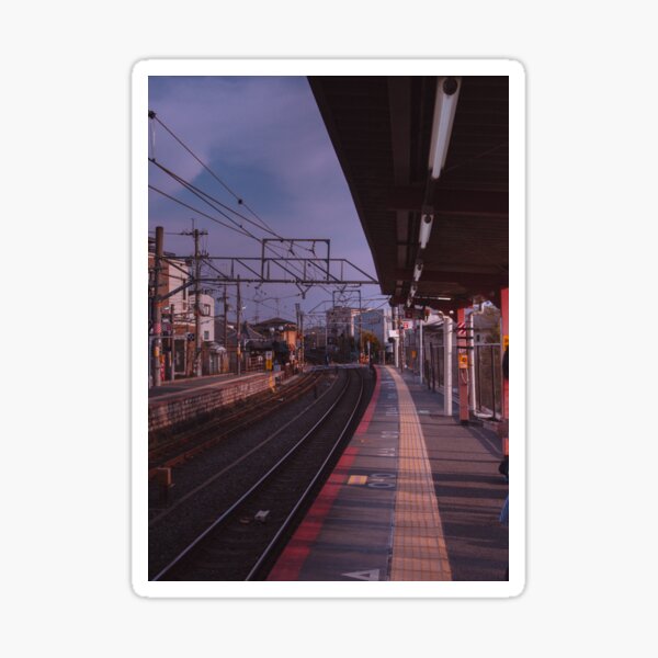 Item preview, Train Station at Sunset designed and sold by TumbledEm Photos.