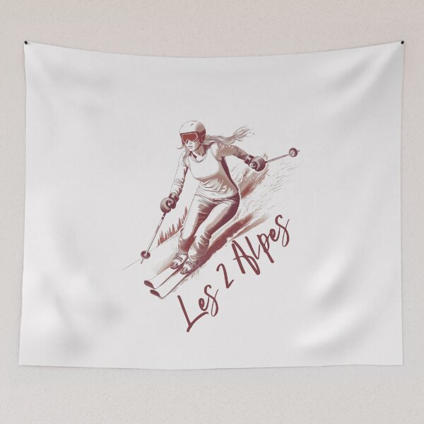 Item preview, Les 2 Alpes - Grenoble - France  designed and sold by GoodOldVintage.