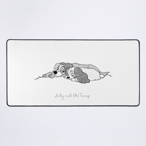 Item preview, Lady and the Tramp ... Sleeping ... Dreaming - Calligraphy designed and sold by Atropa Parcae.