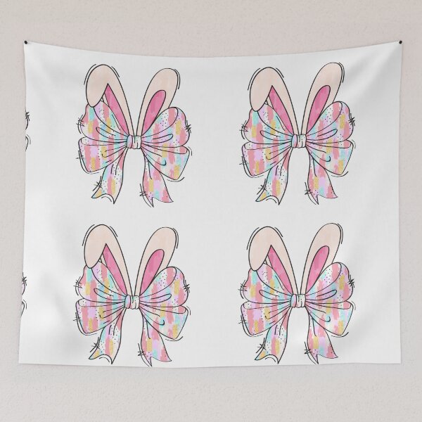 Item preview, Coquette bow and Easter bunny ears designed and sold by SimoesArtistry.