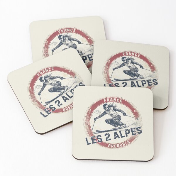 Item preview, Les 2 Alpes - Grenoble - France  designed and sold by GoodOldVintage.