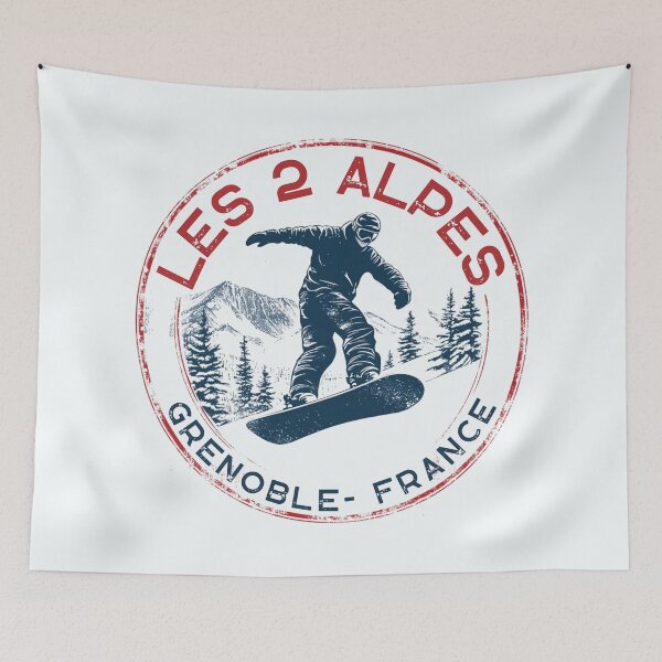 Item preview, Les 2 Alpes - Grenoble - France  designed and sold by GoodOldVintage.