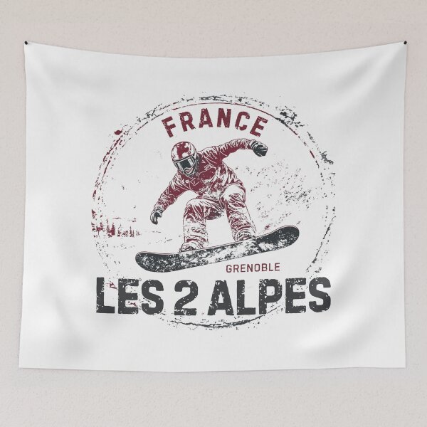 Item preview, Les 2 Alpes - Grenoble - France  designed and sold by GoodOldVintage.