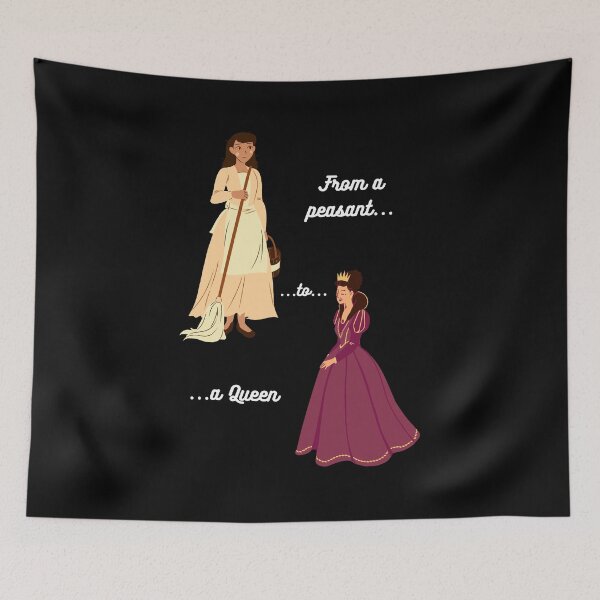 Item preview, From a peasant, to a Queen - Black designed and sold by Dee-stracted.