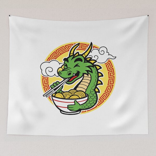 Item preview, Dragon Ramen Noodle Art designed and sold by Timegraf.