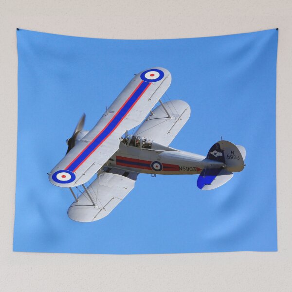 Item preview, Gloster Gladiator N5903 in flight designed and sold by MartinPhotos.