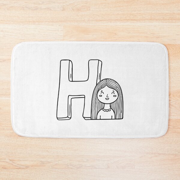 Item preview, Letter H beside Hair designed and sold by rasagamastore.