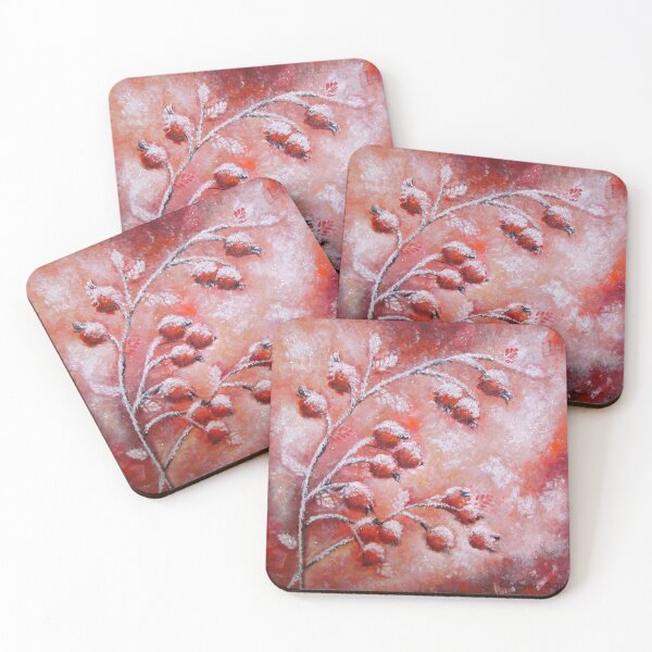 Item preview, Frosted rose hips designed and sold by Naturzauber.