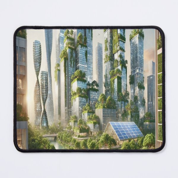 Item preview,  The Futuristic Solar-Powered Metropolis designed and sold by SpaceStore369.