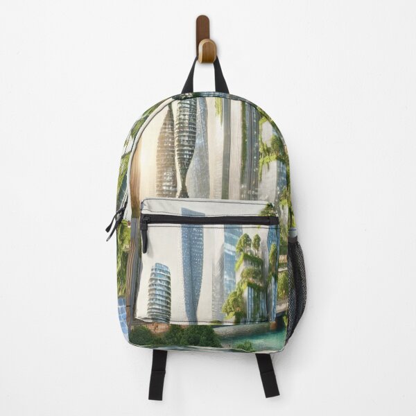 Item preview, The Futuristic Solar-Powered Metropolis designed and sold by SpaceStore369.