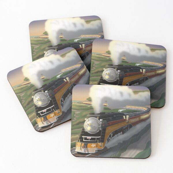 Item preview, Golden State at Golden Hour II designed and sold by Jake's Retro Rails.