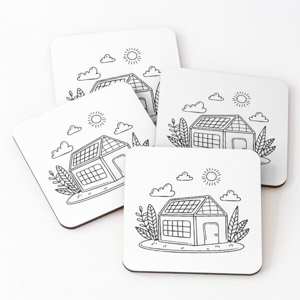 Item preview, Greenhouse surrounded by lush greenery under a bright sky designed and sold by rasagamastore.