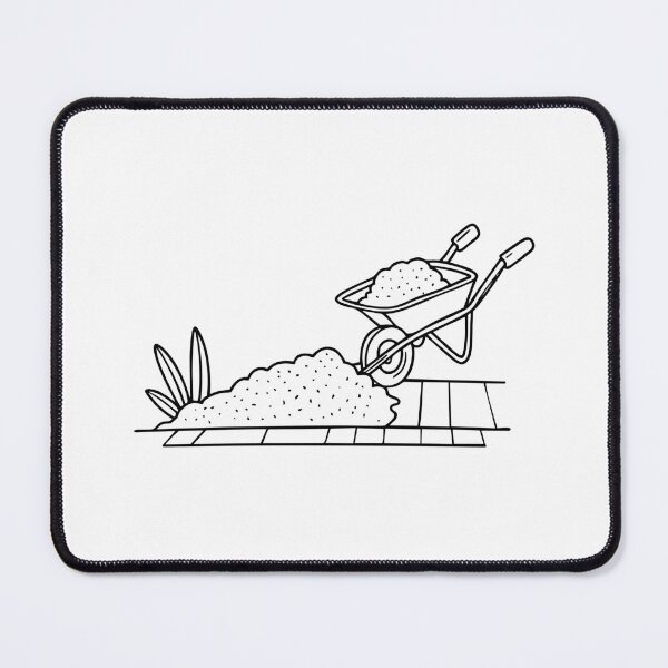 Item preview, Gravel being poured onto a garden path designed and sold by rasagamastore.