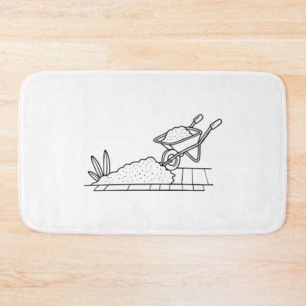 Item preview, Gravel being poured onto a garden path designed and sold by rasagamastore.