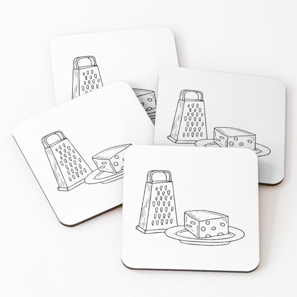 Item preview, Grating cheese onto a plate designed and sold by rasagamastore.