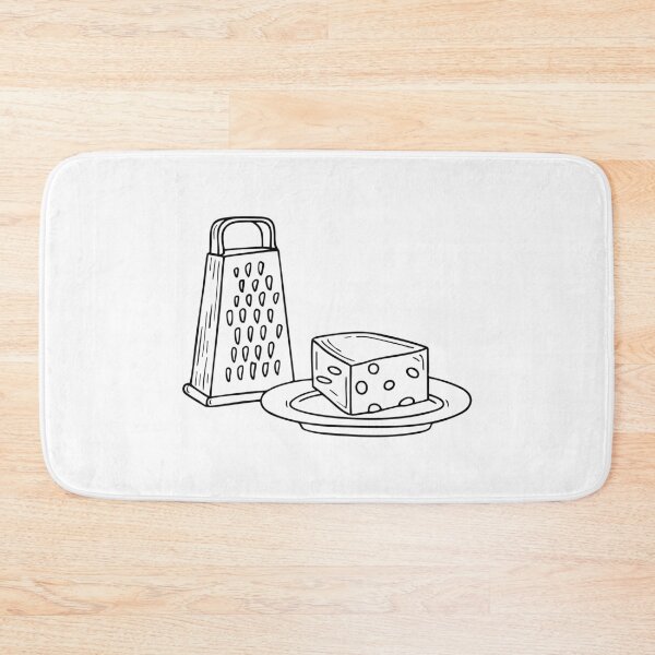 Item preview, Grating cheese onto a plate designed and sold by rasagamastore.