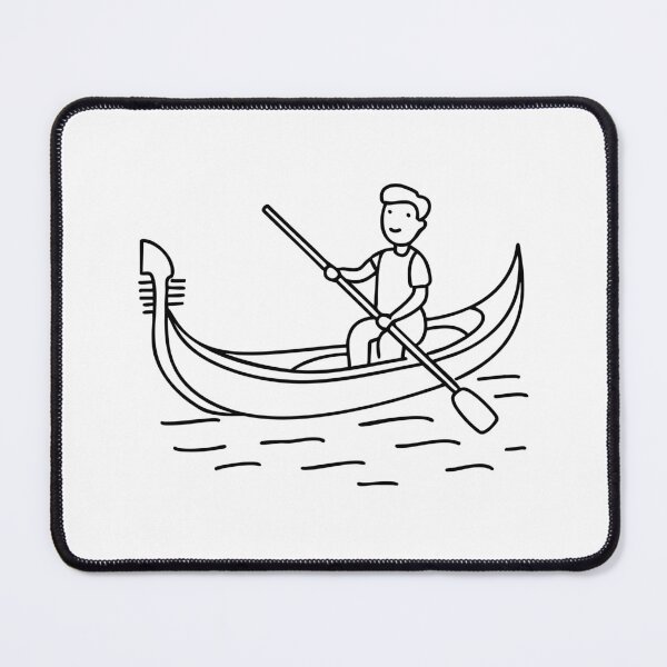 Item preview, Gondola boat with tourists in a scenic canal designed and sold by rasagamastore.