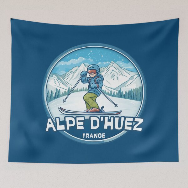 Item preview, Alpe d'Huez - Grenoble - France  designed and sold by GoodOldVintage.