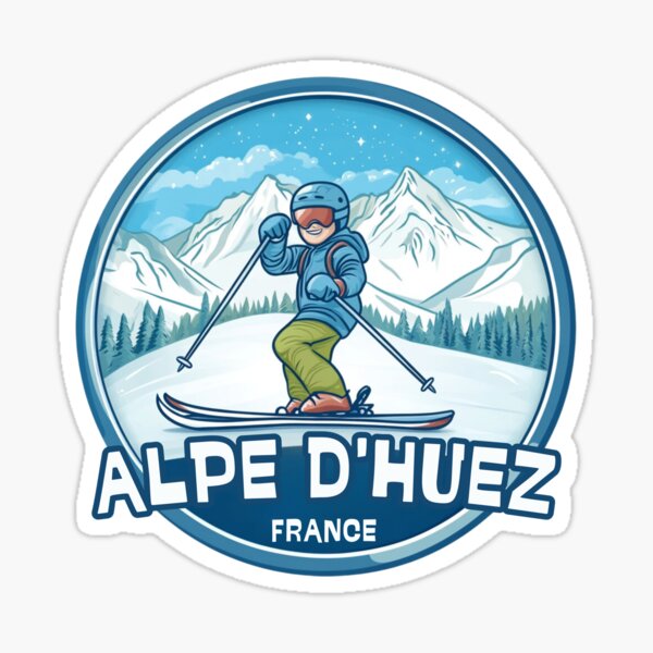 Item preview, Alpe d'Huez - Grenoble - France  designed and sold by GoodOldVintage.