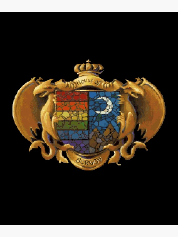 Crest Quest for Glory" Poster by lordgrognard Redbubble