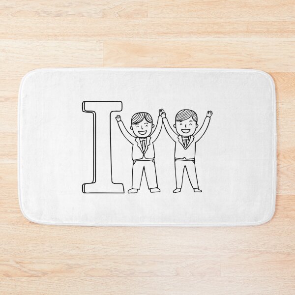 Item preview, A doodle illustration of letter I and Imitate designed and sold by rasagamastore.