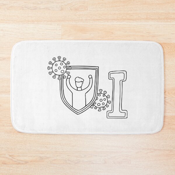 Item preview, A doodle illustration of letter I and Immunity designed and sold by rasagamastore.