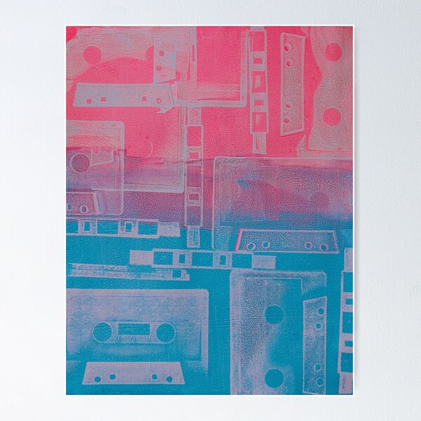Item preview, ‘80s Rewind Colorful Acrylic Print designed and sold by FABOArt.