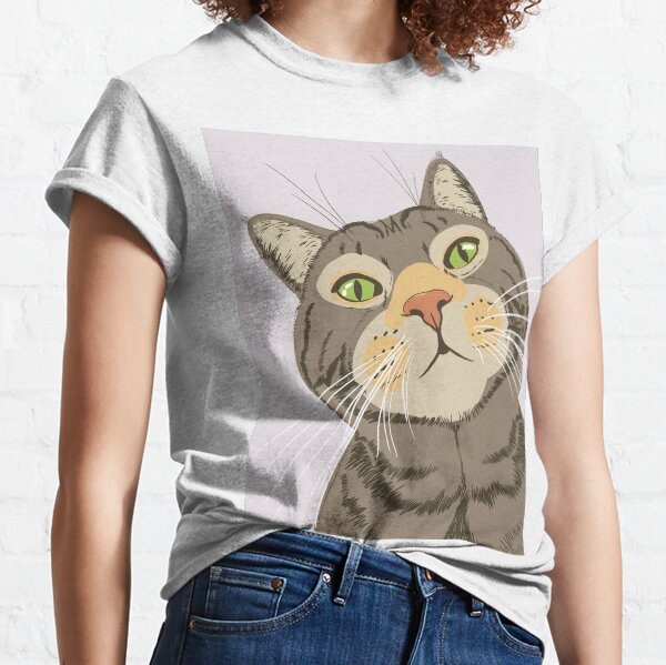 Aperçu de l'œuvre Portrait rétro d'un chat tigré créée et vendue par NorthernReighnArtworks.