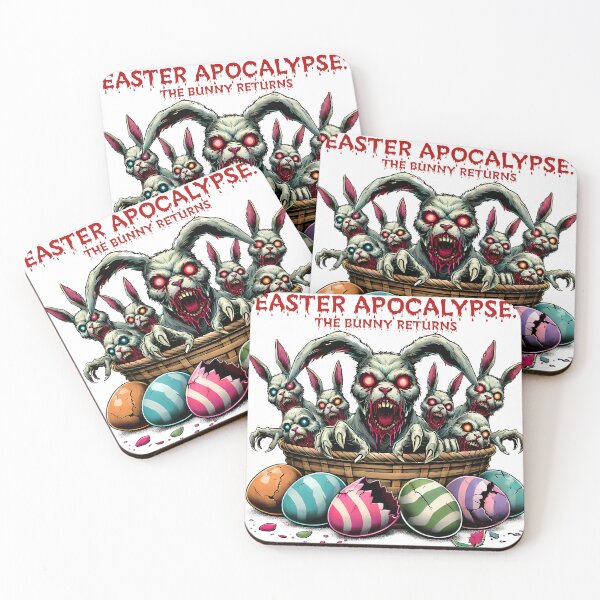 Item preview, EASTER APOCALYPSE: THE BUNNY RETURNS designed and sold by Drevorezkin.