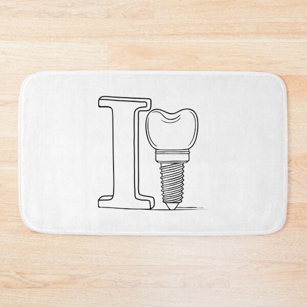 Item preview, A doodle illustration of letter I and Implant designed and sold by rasagamastore.