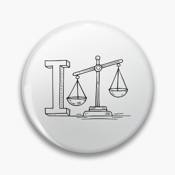 Item preview, A doodle illustration of letter I and Inbalance designed and sold by rasagamastore.