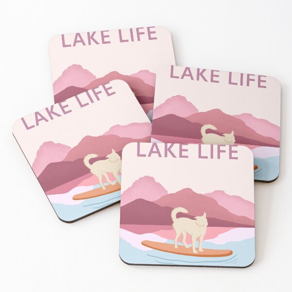 Item preview, Lake Life with the Pup designed and sold by NorthernReighnArtworks.