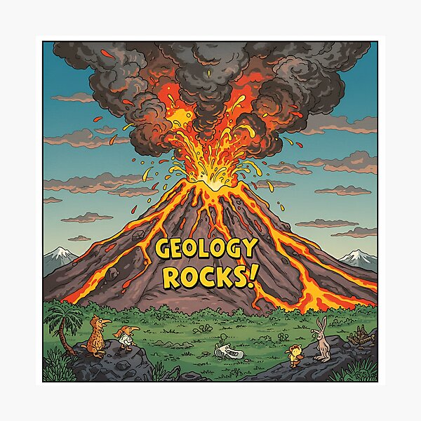 Item preview, Geology Rocks! designed and sold by Rockman Realms.