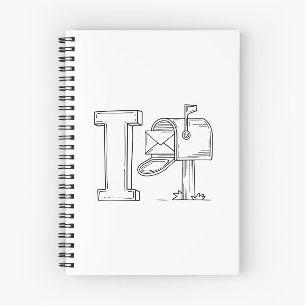 Item preview, Copy of A doodle illustration of letter I and Inbalance designed and sold by rasagamastore.