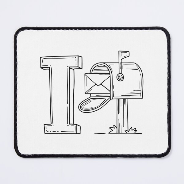 Item preview, Copy of A doodle illustration of letter I and Inbalance designed and sold by rasagamastore.
