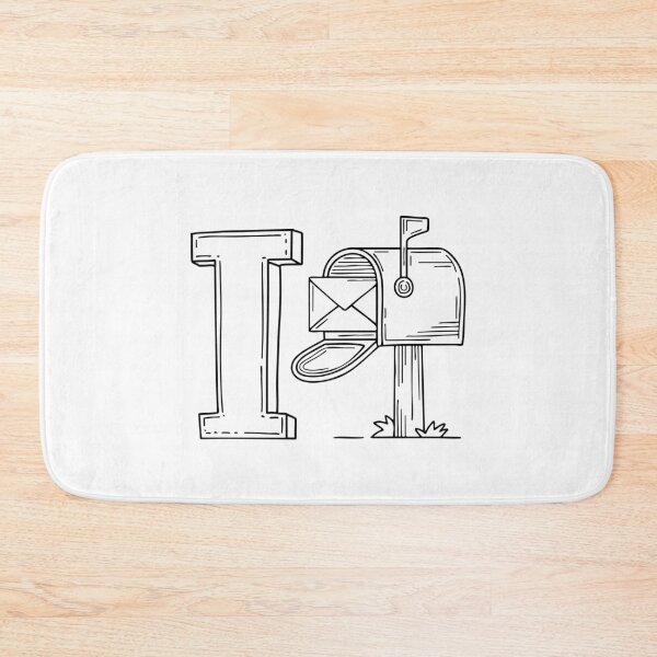Item preview, Copy of A doodle illustration of letter I and Inbalance designed and sold by rasagamastore.