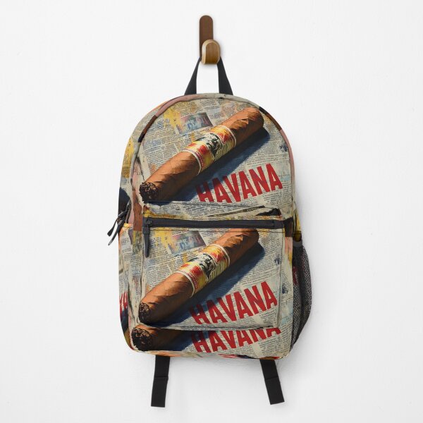 Item preview, Cuban Heritage - Rolled Cigar on HAVANA Newspaper Evoking the Rich Essence of Cuban Culture designed and sold by OlfactoART Studio.