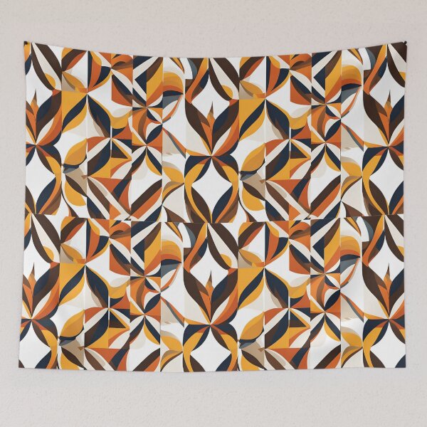 Item preview, Retro Vibes 70s Geometric Pattern Colors of my nostalgia designed and sold by Atarac.