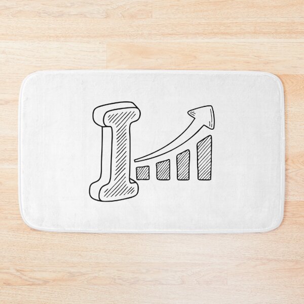 Item preview, A doodle illustration of letter I and Increase designed and sold by rasagamastore.