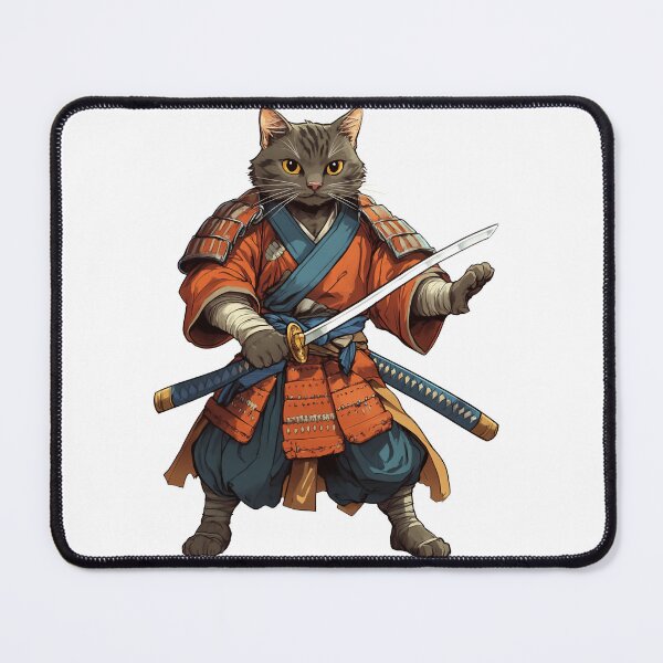 Item preview, samurai cat designed and sold by javierparra.