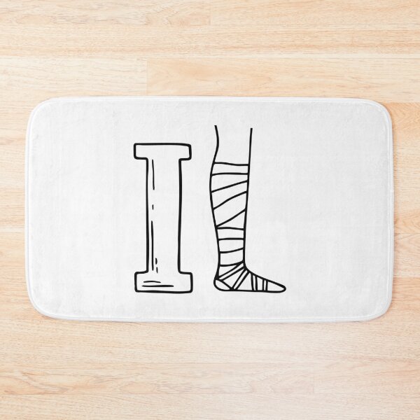 Item preview, A doodle illustration of letter I and Injure designed and sold by rasagamastore.