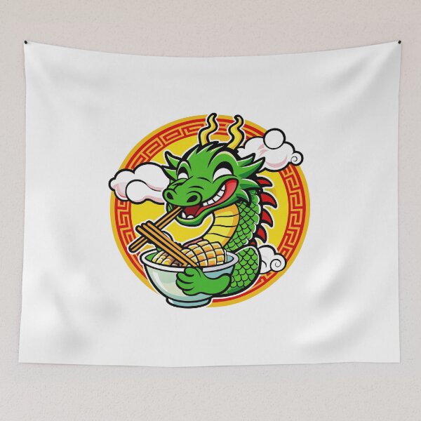 Item preview, Dragon Ramen Noodle Art designed and sold by Timegraf.