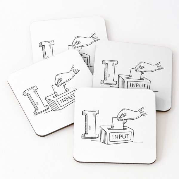 Item preview, A doodle illustration of letter I and Input designed and sold by rasagamastore.