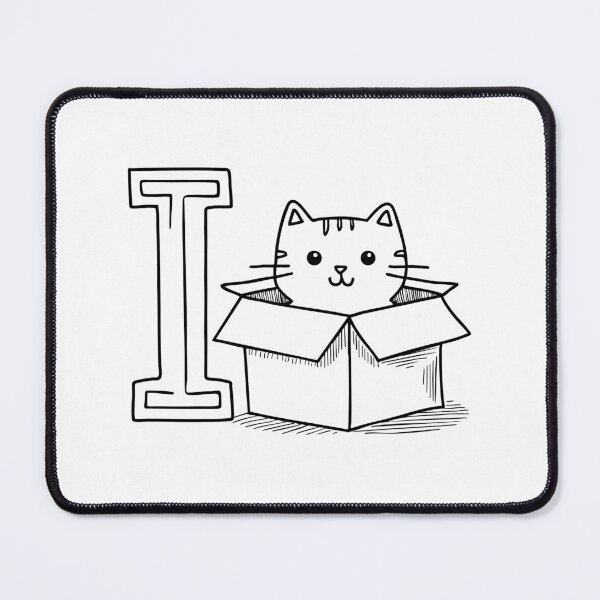 Item preview, A doodle illustration of letter I and Inside designed and sold by rasagamastore.