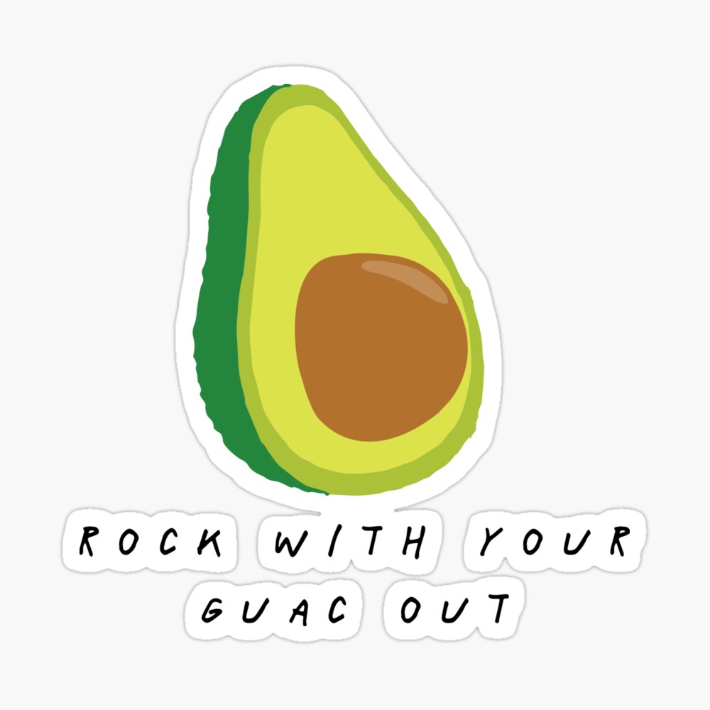 Knobby - Rock Out with your Guac Out! Limited edition avocado