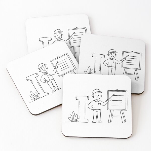Item preview, A doodle illustration of letter I and Instruction designed and sold by rasagamastore.
