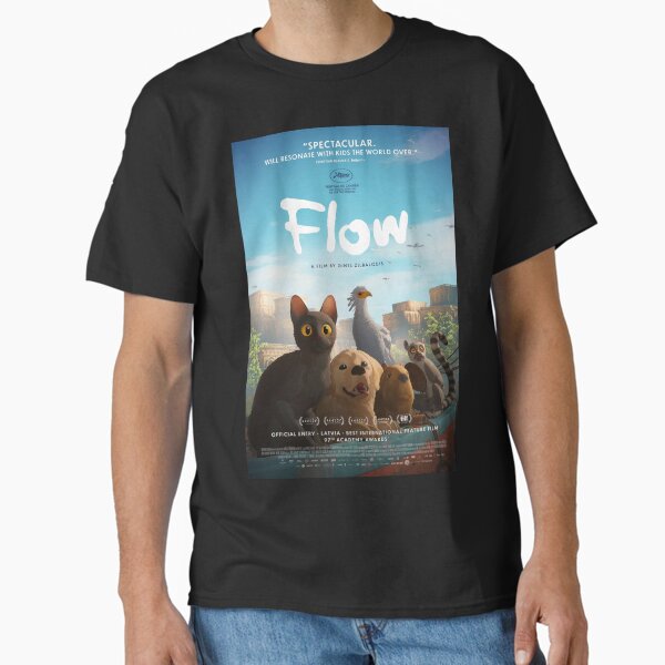 Aperçu de l'œuvre Film Flow - Flow Animaux - Affiche Flow créée et vendue par Fives55.