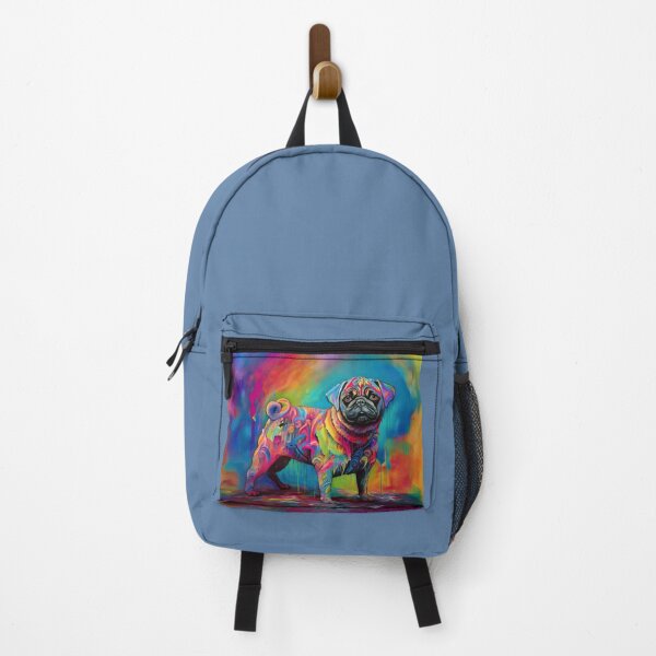 Item preview, Urban Abstract Graffiti Pug Dog – Vibrant Street Art Style designed and sold by Phat Dog Designs .
